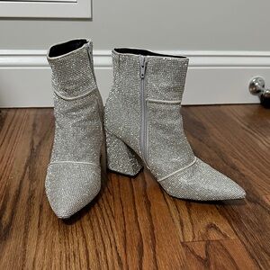 a new day Silver Heeled Boots
